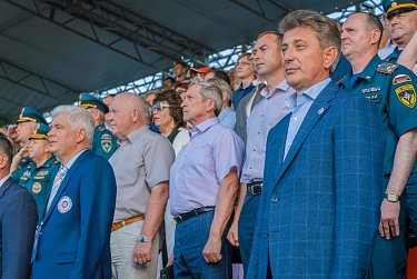 В Оренбурге стартовал чемпионат и первенство МЧС России по пожарно-спасательному спорту